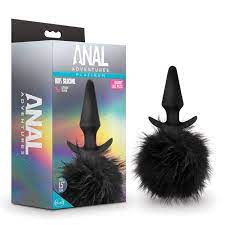 Anal Adventures Platinum Rabbit Tail Plug - SEXSHOP PLAZA NORTE.